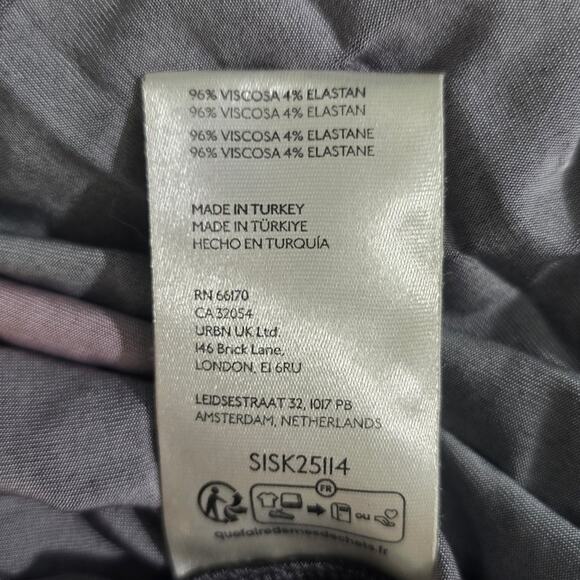 Anthropologie Sisters Black Nova Aline Long-Sleeve High-Neck Maxi Dress Sz 2 NWT - Picture 15 of 16